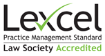 Lexcel Law Society Accredited